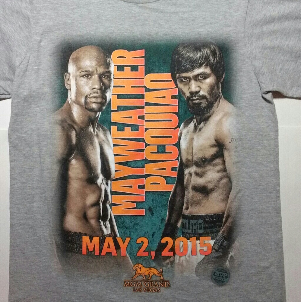 Mayweather Vs Pacouiao Boxing Collectable Tshirt